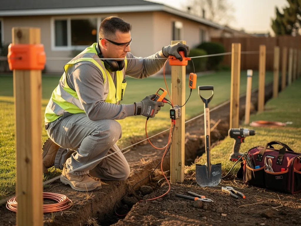 Electric Fence Installation