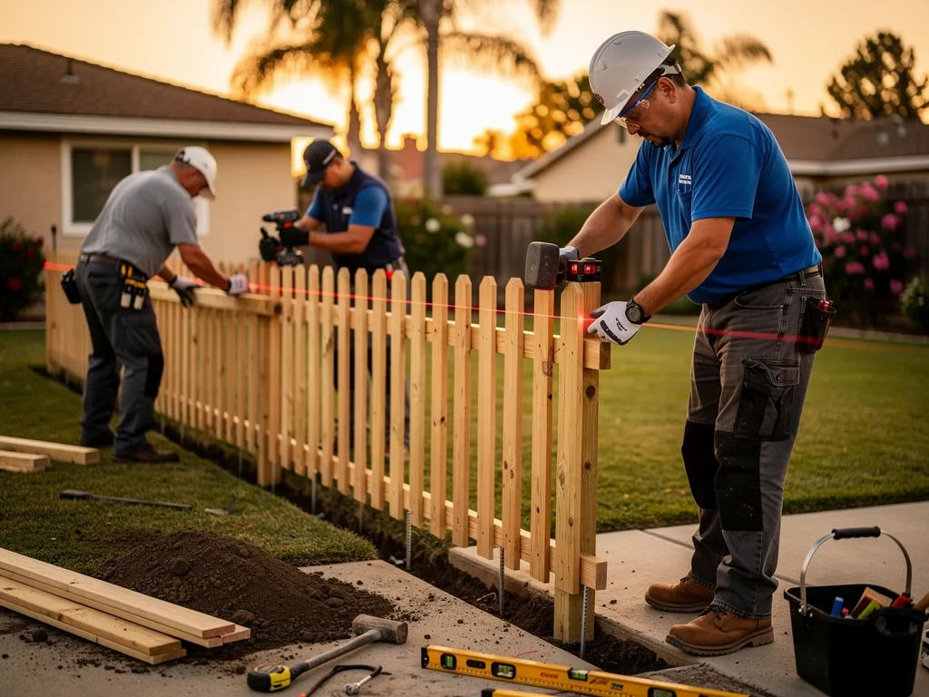 Picket Fence Installation