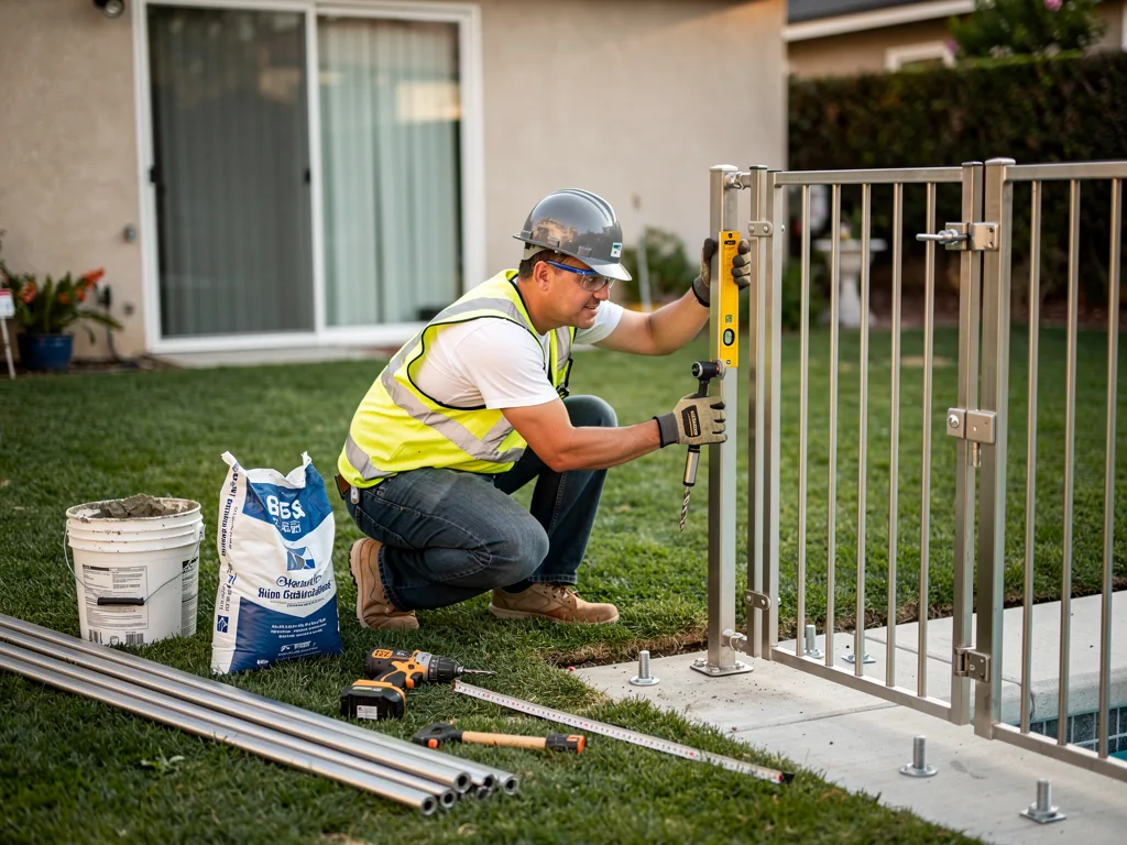 Pool Fence Installation