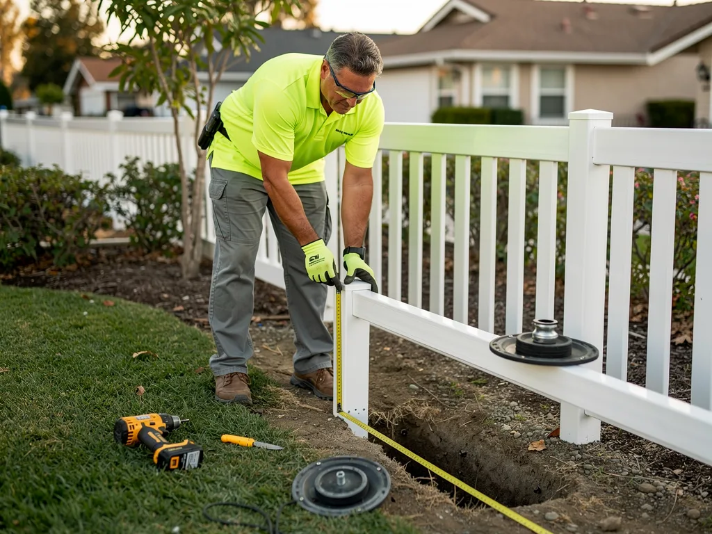 Vinyl Fence Installation